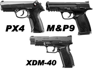  PX4 & XDM-40 & M&P9